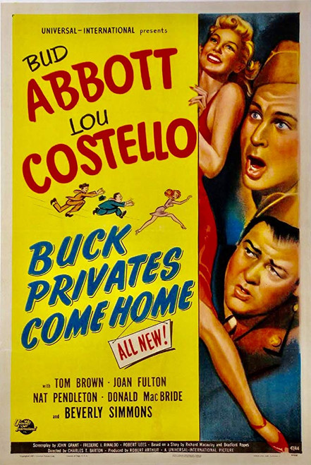 Buck Privates Come Home (1947) - Abbott & Costello DVD Colorized Version Buck Privates Come Home (1947) - Abbott & Costello DVD Colorized Version