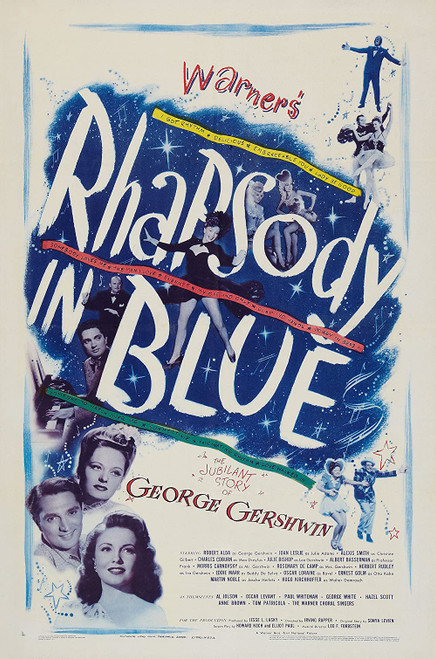 Rhapsody In Blue (1945) - Robert Alda DVD Colorized Version Rhapsody In Blue (1945) - Robert Alda DVD Colorized Version