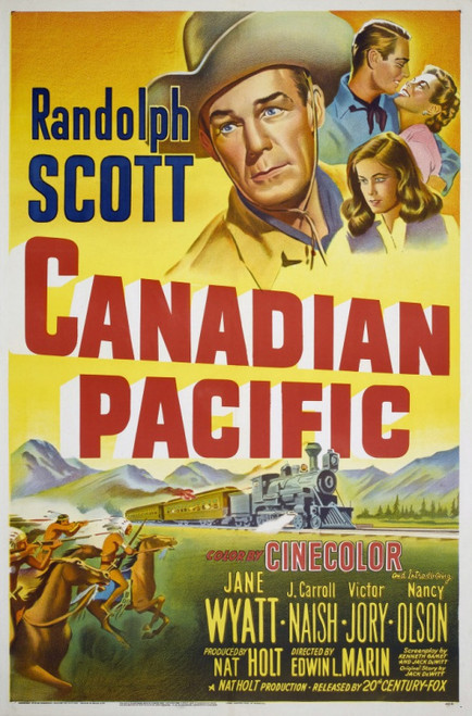 Canadian Pacific (1949) - Randolph Scott  DVD