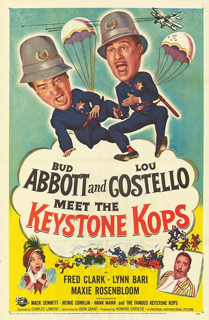 Abbott And Costello Meet The Keystone Kops (1955) DVD Colorized Version Abbott And Costello Meet The Keystone Kops (1955) DVD Colorized Version