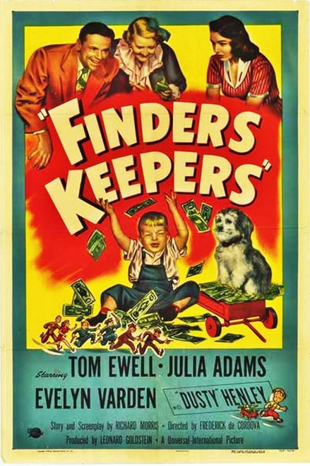 Finders Keepers (1952) - Tom Ewell Finders Keepers (1952) - Tom Ewell