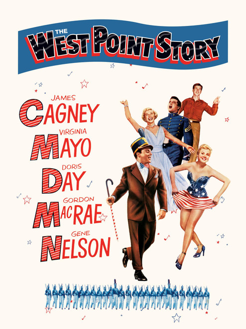 The West Point Story (1950) - James Cagney DVD Colorized Version