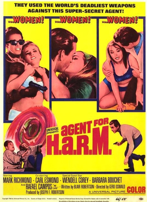 Agent for H.A.R.M. (1966) - Mark Richman Agent for H.A.R.M. (1966) - Mark Richman