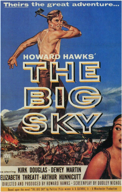 The Big Sky (1952) - Kirk Douglas  Colorized The Big Sky (1952) - Kirk Douglas  Colorized