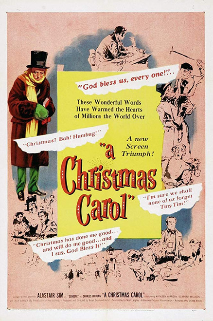Scrooge AKA A Christmas Carol (1951) - Alastair Sim   Colorized Version Scrooge AKA A Christmas Carol (1951) - Alastair Sim   Colorized Version