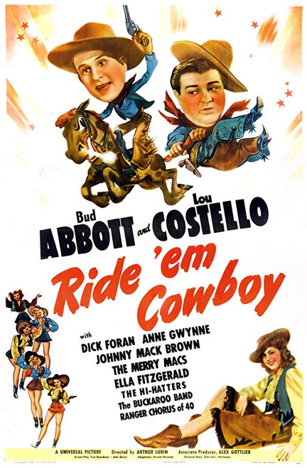 Ride ´Em Cowboy (1942) - Abbott & Costello  Colorized Version Ride ´Em Cowboy (1942) - Abbott & Costello  Colorized Version