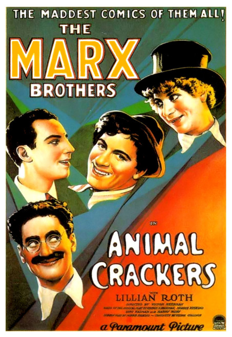 Animal Crackers (1930) - Marx Brothers  Colorized Version Animal Crackers (1930) - Marx Brothers  Colorized Version