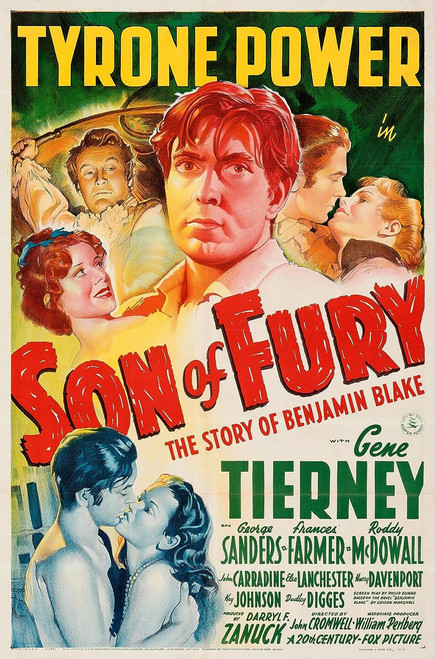 Son of Fury: The Story of Benjamin Blake (1942) - Tyrone Power  Colorized Version Son of Fury: The Story of Benjamin Blake (1942) - Tyrone Power  Colorized Version