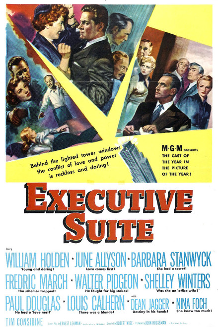 Executive Suite (1954) - William Holden   Colorized Version Executive Suite (1954) - William Holden   Colorized Version