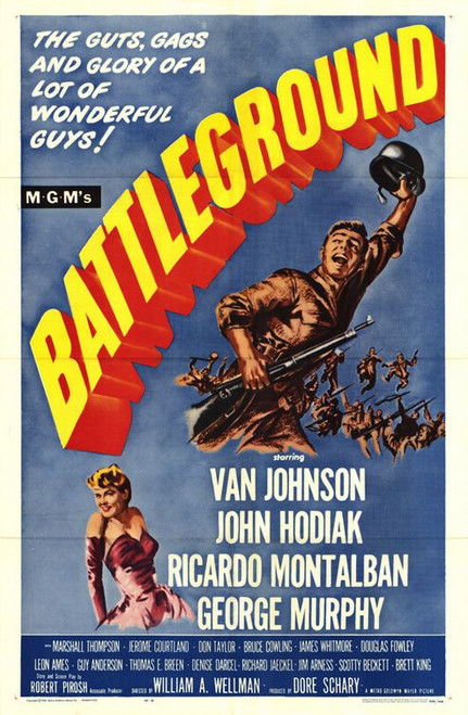 Battleground (1949) - Van Johnson  Colorized Version Battleground (1949) - Van Johnson  Colorized Version