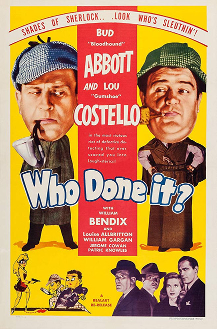 Who Done it ? (1942) - Abbott & Costello Colorized Version