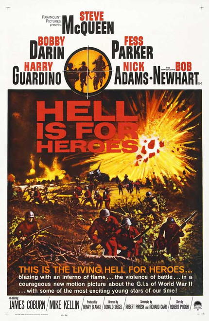 Hell Is For Heroes (1962) - Steve McQueen  Colorized Version Hell Is For Heroes (1962) - Steve McQueen  Colorized Version