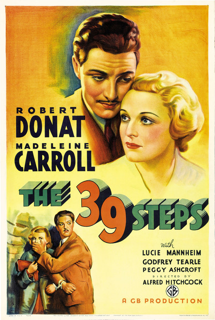 The 39 Steps (1935) - Alfred Hitchcock  Colorized Version The 39 Steps (1935) - Alfred Hitchcock  Colorized Version