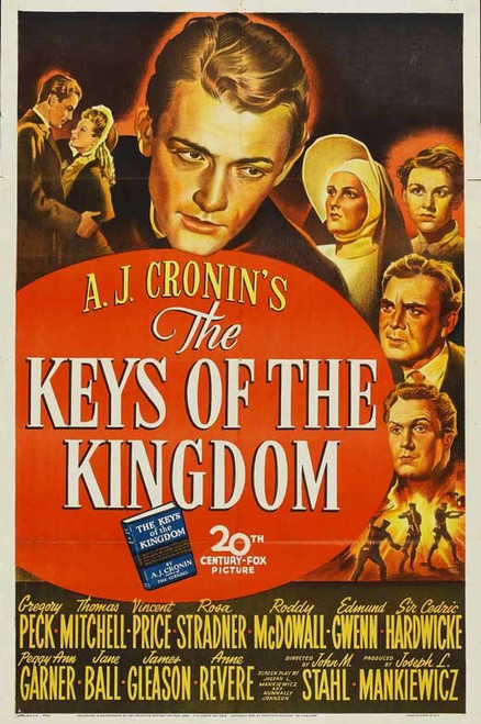 The Keys Of The Kingdom (1944) - Gregory Peck Colorized Version DVD The Keys Of The Kingdom (1944) - Gregory Peck Colorized Version DVD