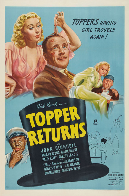 Topper Returns (1941) - Joan Blondell Colorized Version DVD Topper Returns (1941) - Joan Blondell Colorized Version DVD