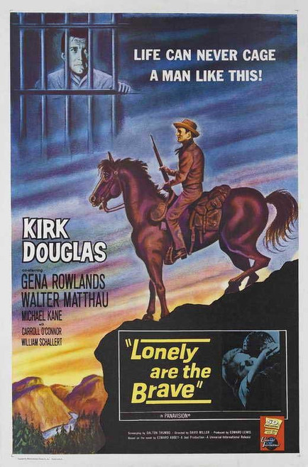 Lonely Are The Brave (1962) - Kirk Douglas   Colorized Version Lonely Are The Brave (1962) - Kirk Douglas   Colorized Version