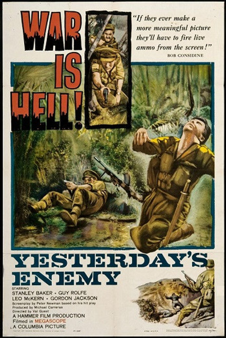 Yesterday´s Enemy (1959) - Stanley Baker  Colorized Version Yesterday´s Enemy (1959) - Stanley Baker  Colorized Version