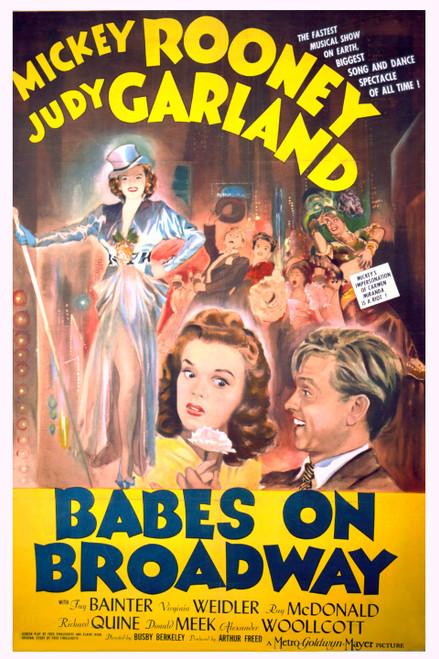 Babes On Broadway (1941) - Judy Garland Colorized Version DVD Babes On Broadway (1941) - Judy Garland Colorized Version DVD