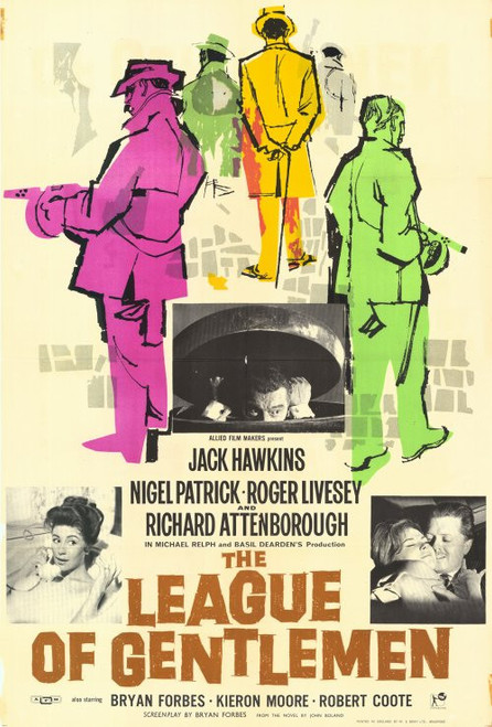 The League Of Gentlemen (1960) - Jack Hawkins Colorized Version The League Of Gentlemen (1960) - Jack Hawkins Colorized Version