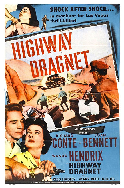 Highway Dragnet (1954) - Joan Bennett Colorized Version DVD Highway Dragnet (1954) - Joan Bennett Colorized Version DVD