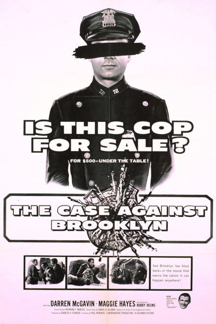 The Case Against Brooklyn (1958) - Darren McGavin Colorized Version DVD The Case Against Brooklyn (1958) - Darren McGavin Colorized Version DVD