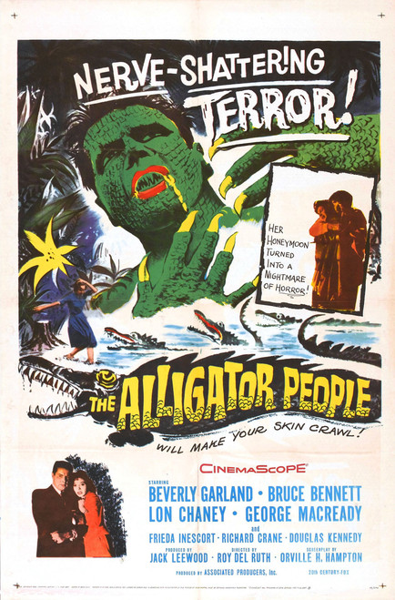 The Alligator People (1959) - Beverly Garland  Colorized Version The Alligator People (1959) - Beverly Garland  Colorized Version