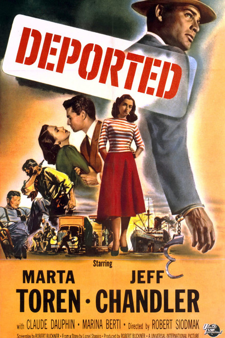 Deported (1950) - Jeff Chandler Colorized Version Deported (1950) - Jeff Chandler Colorized Version