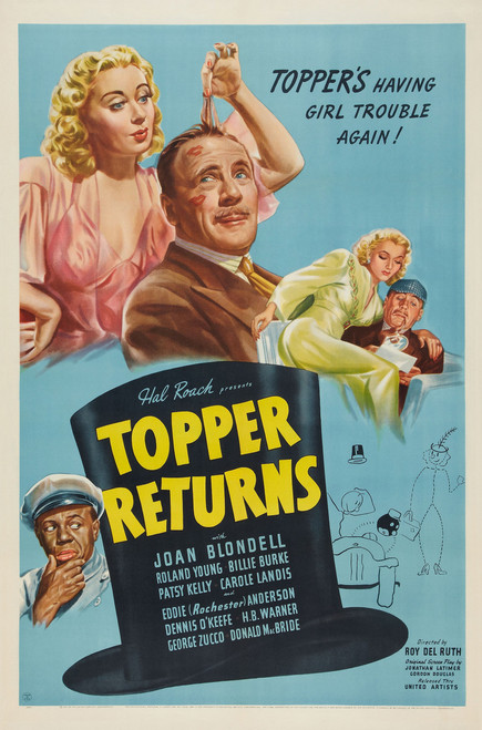 Topper Returns (1941) - Joan Blondell Colorized Version Topper Returns (1941) - Joan Blondell Colorized Version