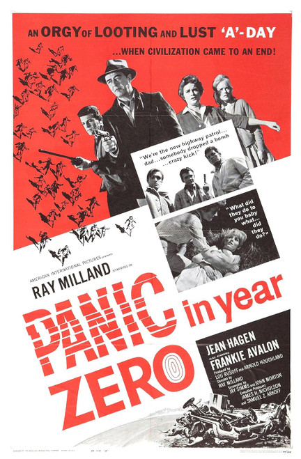 Panic In Year Zero (1962) - Ray Milland Colorized Version DVD Panic In Year Zero (1962) - Ray Milland Colorized Version DVD