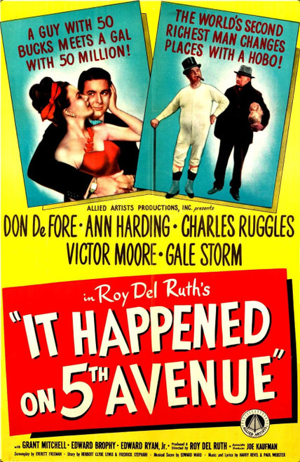 It Happened On Fifth Avenue (1947) - Don DeFore DVD It Happened On Fifth Avenue (1947) - Don DeFore DVD
