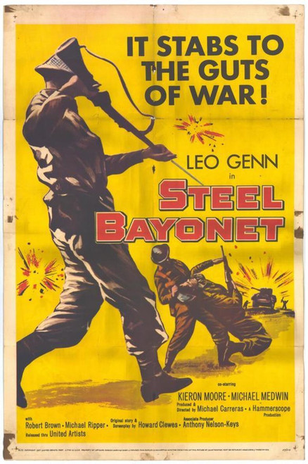 The Steel Bayonet (1957) - Leo Genn Colorized Version DVD