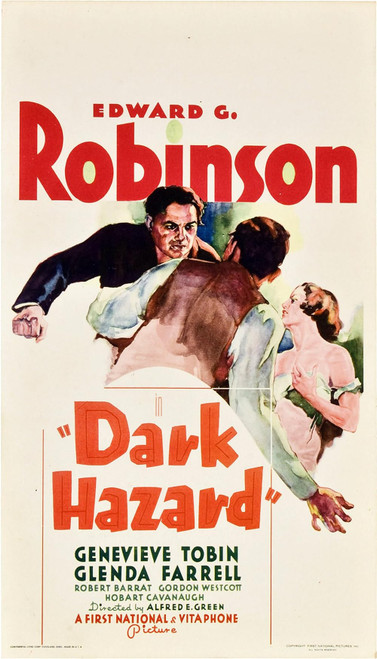 Dark Hazard (1934) - Edward G. Robinson Colorized Version DVD Dark Hazard (1934) - Edward G. Robinson Colorized Version DVD