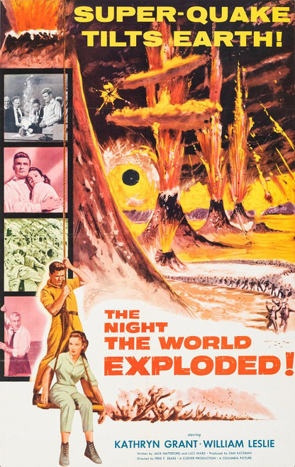 The Night The World Exploded (1957) - Kathryn Grant Colorized Version DVD The Night The World Exploded (1957) - Kathryn Grant Colorized Version DVD