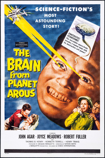 The Brain From Planet Arous (1957) - John Agar Colorized Version DVD The Brain From Planet Arous (1957) - John Agar Colorized Version DVD