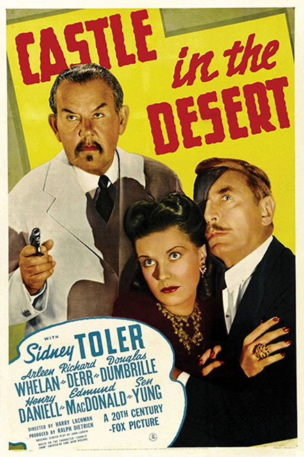 Charlie Chan : Castle In The Desert (1942) - Sidney Toler Colorized Version DVD