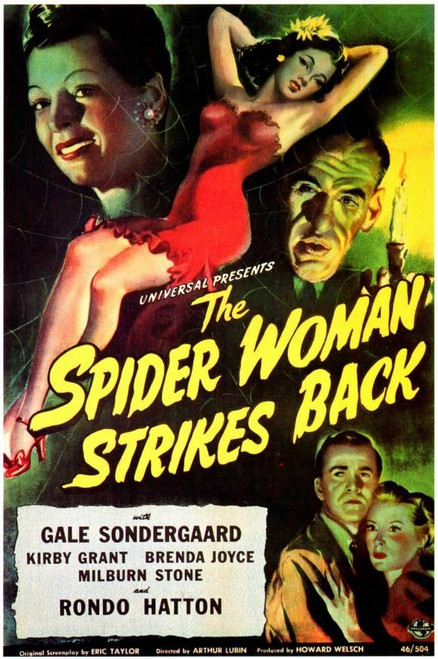 The Spider Woman Strikes Back (1946) - Gale Sondergaard Colorized Version The Spider Woman Strikes Back (1946) - Gale Sondergaard Colorized Version