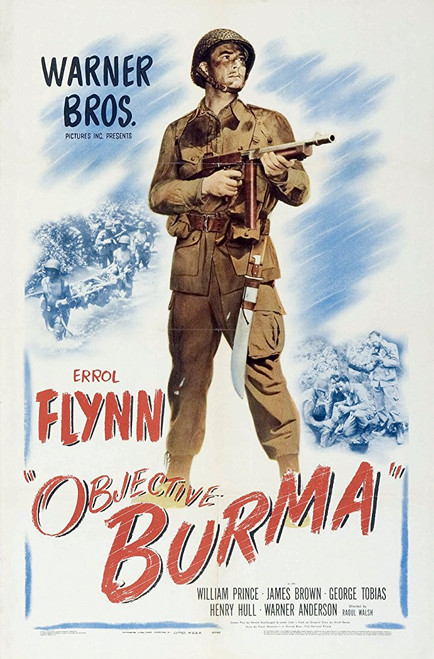 Objective Burma (1945) - Errol Flynn Colorized Version DVD Objective Burma (1945) - Errol Flynn Colorized Version DVD
