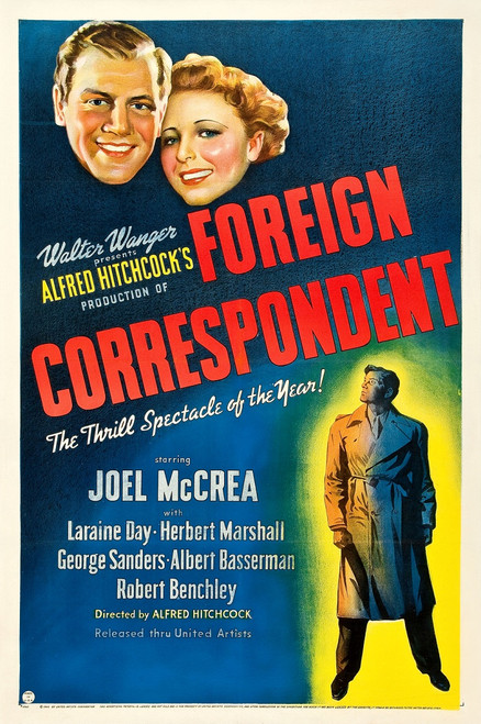 Foreign Correspondent (1940) - Alfred Hitchcock Colorized Version Foreign Correspondent (1940) - Alfred Hitchcock Colorized Version