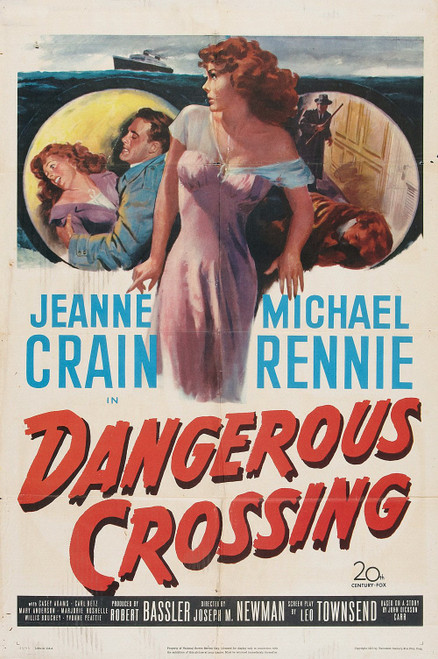 Dangerous Crossing (1953) - Michael Rennie Colorized Version Dangerous Crossing (1953) - Michael Rennie Colorized Version