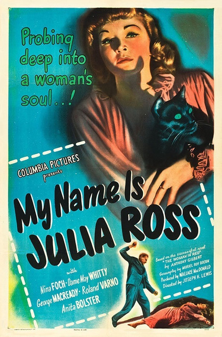 My Name Is Julia Ross (1945) - Nina Foch Colorized Version DVD My Name Is Julia Ross (1945) - Nina Foch Colorized Version DVD
