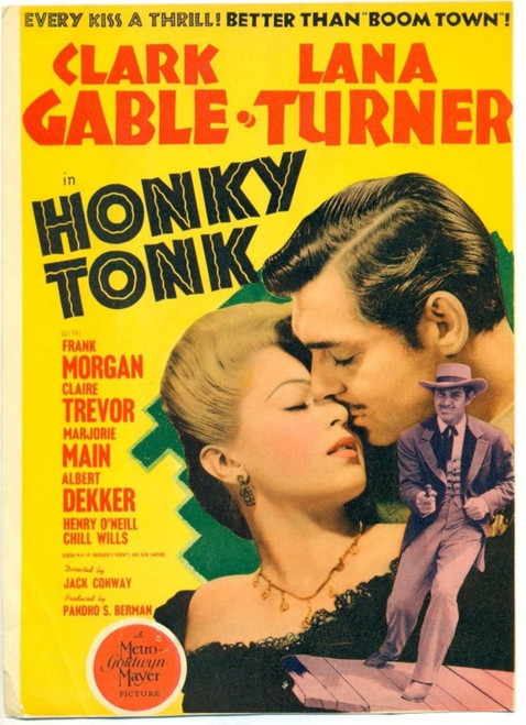 Honky Tonk (1941) - Clark Gable  Colorized Version Honky Tonk (1941) - Clark Gable  Colorized Version