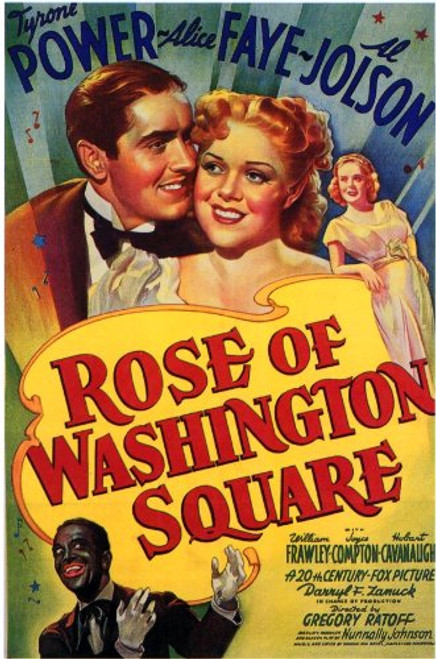 Rose Of Washington Square (1939) - Tyrone Power Colorized Version DVD Rose Of Washington Square (1939) - Tyrone Power Colorized Version DVD