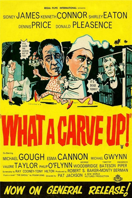 What a Carve Up ! (1961) - Sidney James Colorized Version DVD What a Carve Up ! (1961) - Sidney James Colorized Version DVD