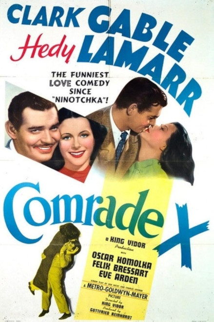 Comrade X (1940) - Clark Gable Colorized Version DVD Comrade X (1940) - Clark Gable Colorized Version DVD