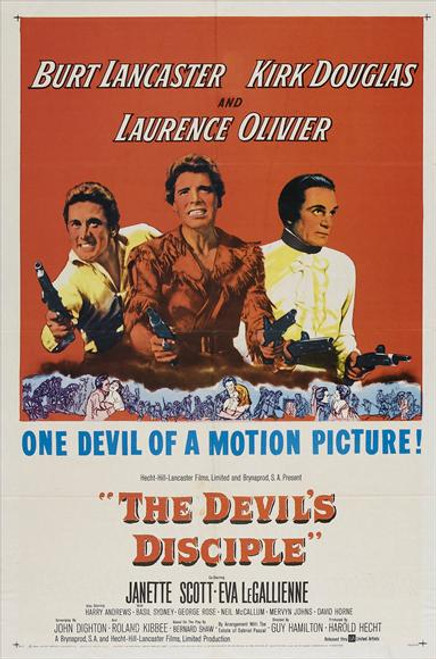 The Devil´s Disciple (1959) - Kirk Douglas Colorized Version DVD The Devil´s Disciple (1959) - Kirk Douglas Colorized Version DVD