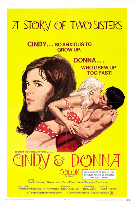 Cindy And Donna (1970) - Debbie Osborne DVD Cindy And Donna (1970) - Debbie Osborne DVD