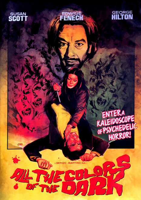 All The Colors Of The Dark (1972) - Edwige Fenech DVD All The Colors Of The Dark (1972) - Edwige Fenech DVD