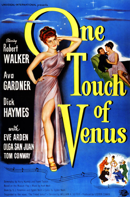One Touch Of Venus (1948) - Ava Gardner Colorized Version DVD One Touch Of Venus (1948) - Ava Gardner Colorized Version DVD