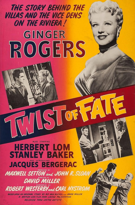 Twist Of Fate (1954) - Ginger Rogers DVD Twist Of Fate (1954) - Ginger Rogers DVD