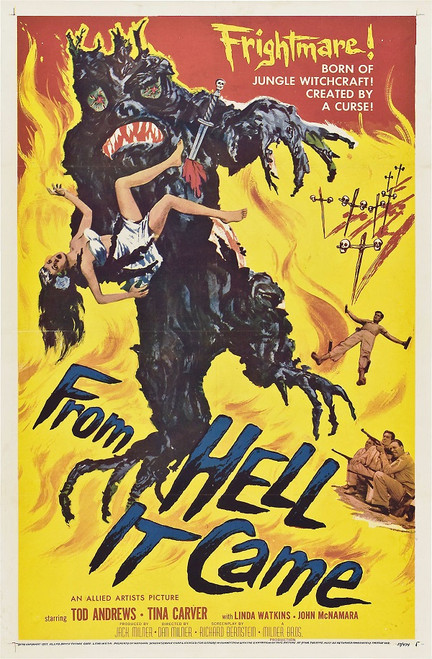 From Hell It Came (1957) - Tod Andrews Colorized Version DVD From Hell It Came (1957) - Tod Andrews Colorized Version DVD